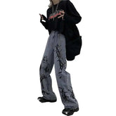 Life’s Thorns Wide Leg Jeans